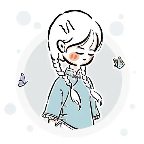 奇奇怪怪你要可可爱爱简笔画卡通杨紫手绘头像素材杨紫q版简笔画杨