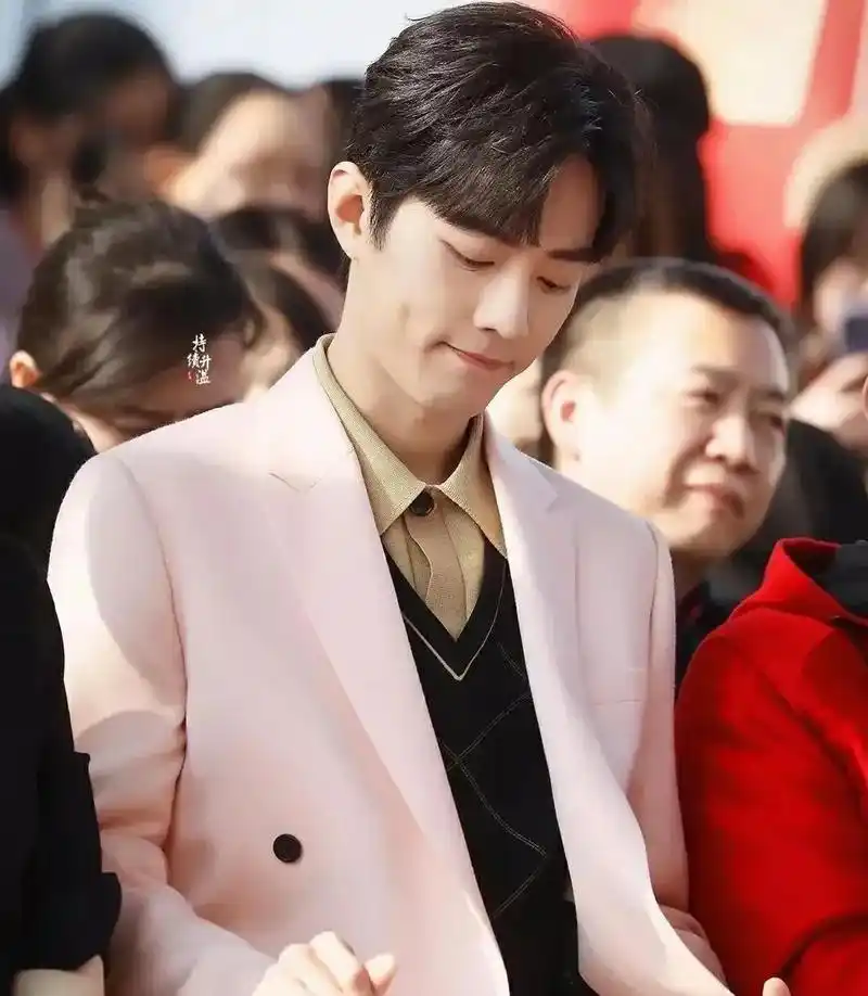 穿粉色衣服的男明星,任嘉伦最温柔,肖战最治愈,李易峰最绝|肖战|粉色