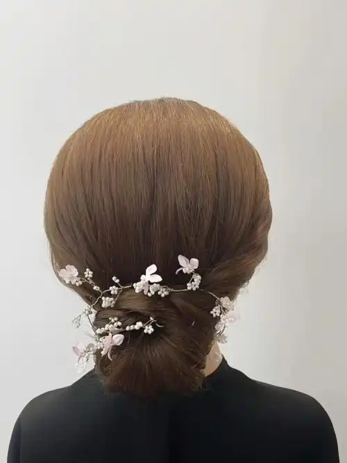 婚礼婆婆盘发发型图片