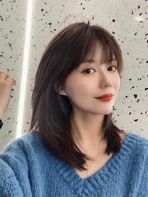 圆脸方脸大脸女生炒鸡适合的发型60永不翻车