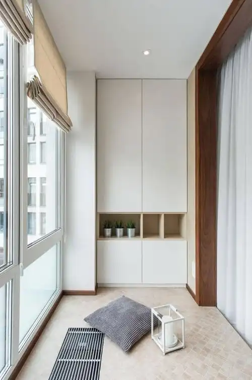 卧室里有一个小阳台,沦为堆杂物的地方,不如好好改成这5种用途