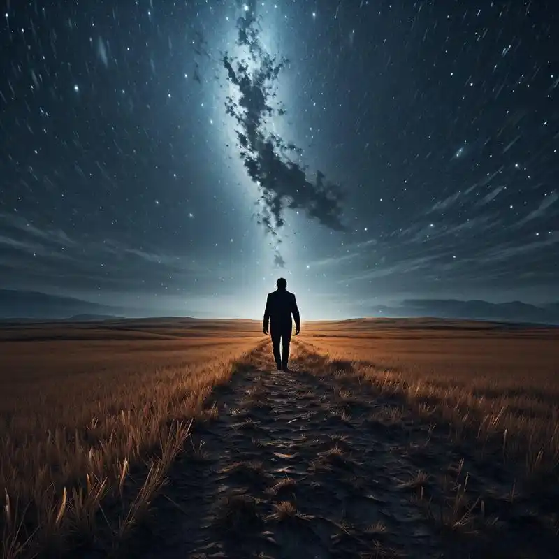 在寂寞的旅程,星光指引方向, 一个人的坚强,是最美的光芒.