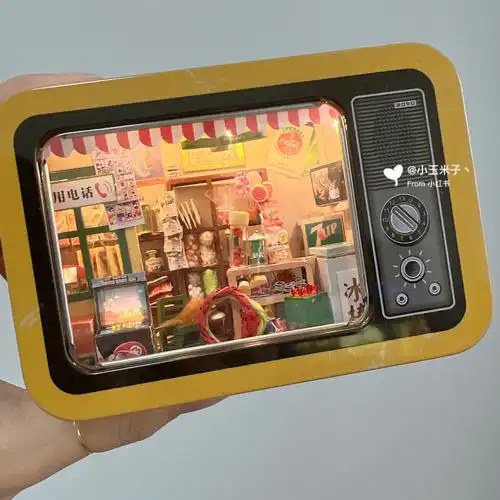 diy手工童年怀旧小卖部