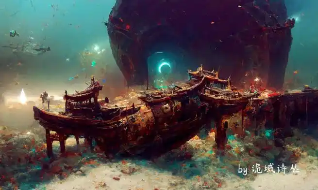 盗墓笔记超话[水稻]#盗笔超话粉丝破百万#ai绘画之西沙海底墓[报税]