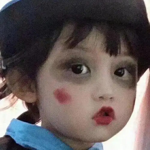 小女孩女生头像小僵尸天使