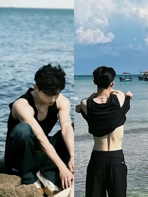 这一次海边的写真浅浅的学习一下白敬亭毕竟这张海报的写真太有氛围感