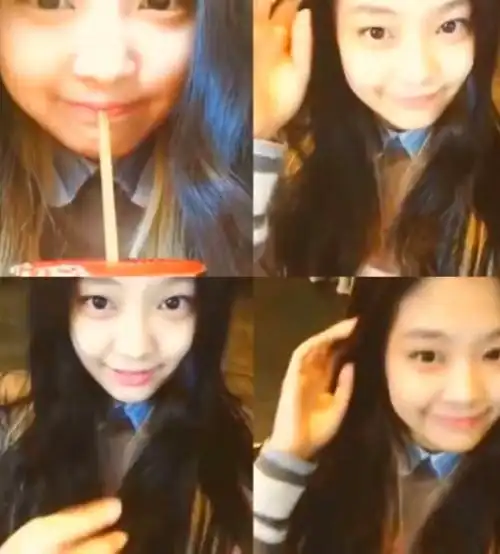 jennie出道前旧照多图