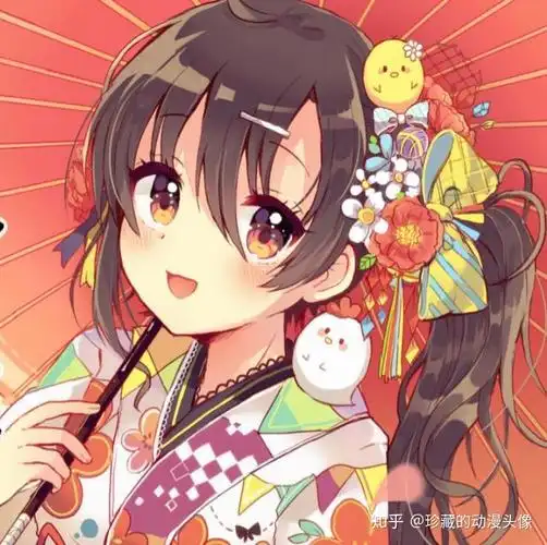 二次元和风头像炫酷华丽的女生头像这风格你一定会喜欢的