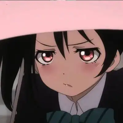 高冷酷酷又可爱的动漫女头像 甜美辣妹专用高清女头图片_动漫头像_美