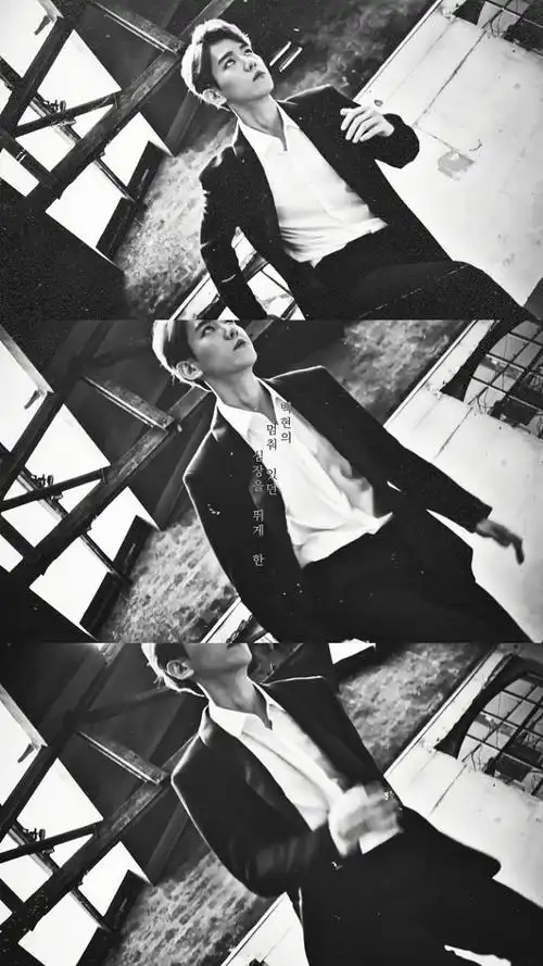 边伯贤壁纸9p暗黑系也很喜欢67676767