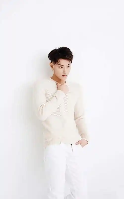 高清山东省青岛男明星黄子韬酷帅工装写真图片图片