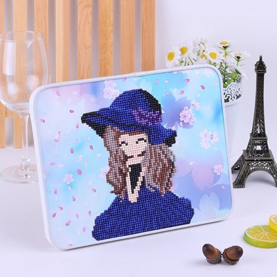 儿童钻石手工手工制制作diy材料幼儿园贴画点点画手工创意粘贴类