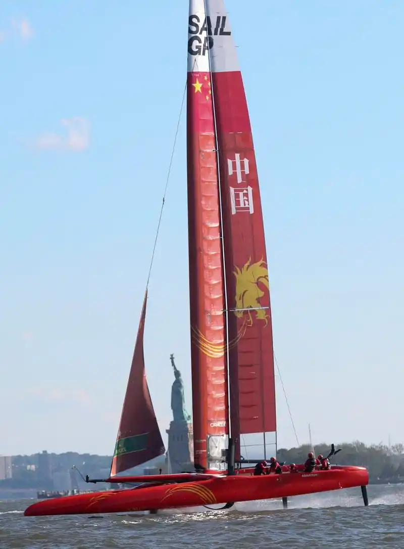 帆船——国际大奖赛纽约站:中国队首日暂居第三