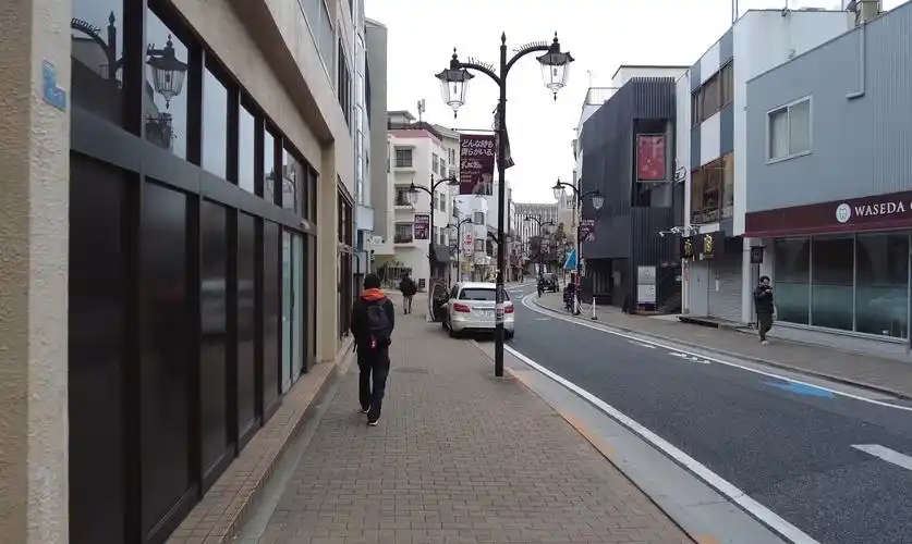 【4k超高清日本】漫步在日本东京的早稲田 享受街景的记录