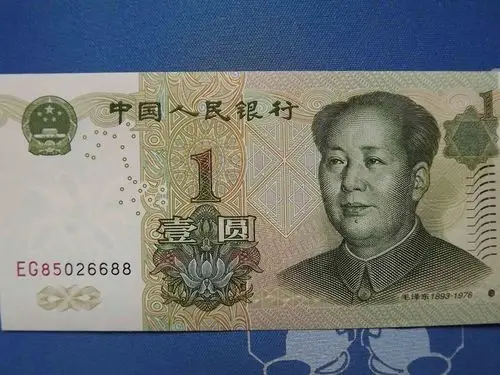 微距一元人民币