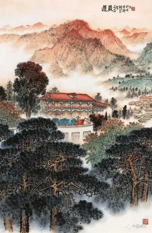 祖国万岁:党的百岁华诞赏红色经典国画