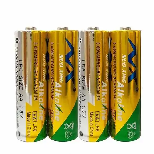 电池诺星遥控智能垃圾桶电动牙刷碱性5号lr64个装电池