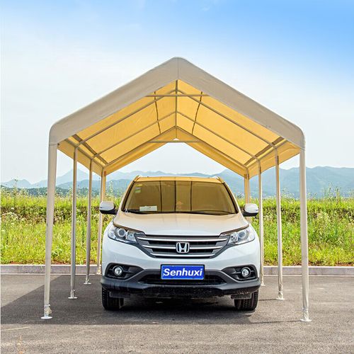 山头林村车棚停车棚家用移动车库户外汽车遮阳棚防晒雨棚加厚庭院大