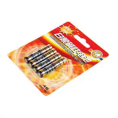 白象 碱性电池 7号4粒吊装9403-4d