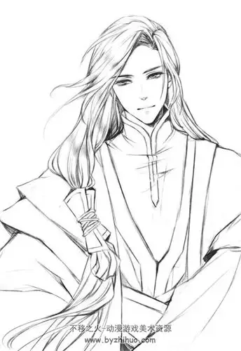 国风古风人物绘画线稿百度网盘下载188p