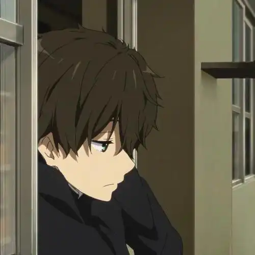 动漫头像:折木奉太郎 男生头像