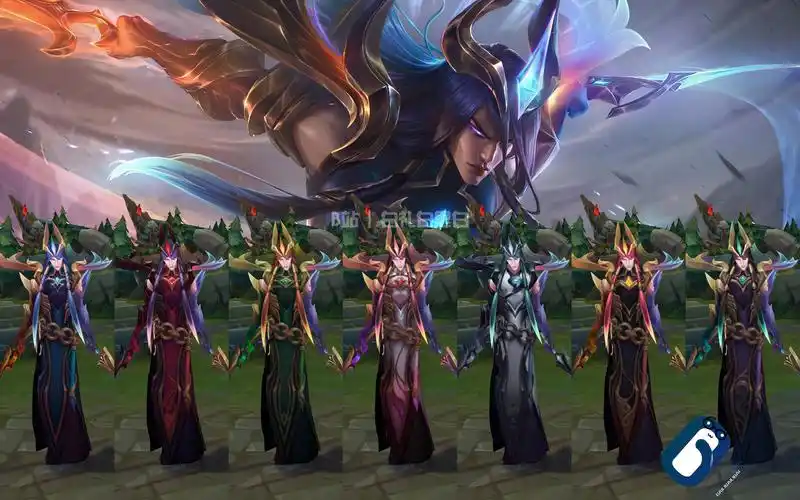 【英雄联盟】黎明使者 永恩 t2皮肤/全炫彩 特效&3d展示