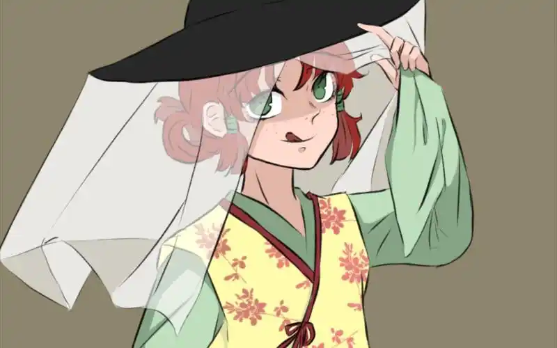 【大理寺日志】大唐一枝花(一些女装花花)绘画过程