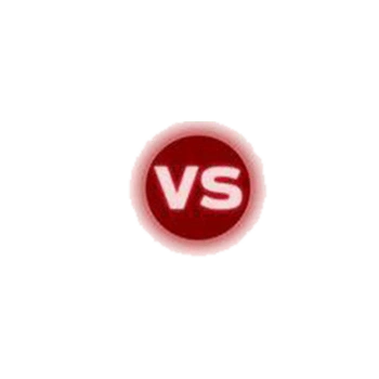 红色背景vs对比艺术字