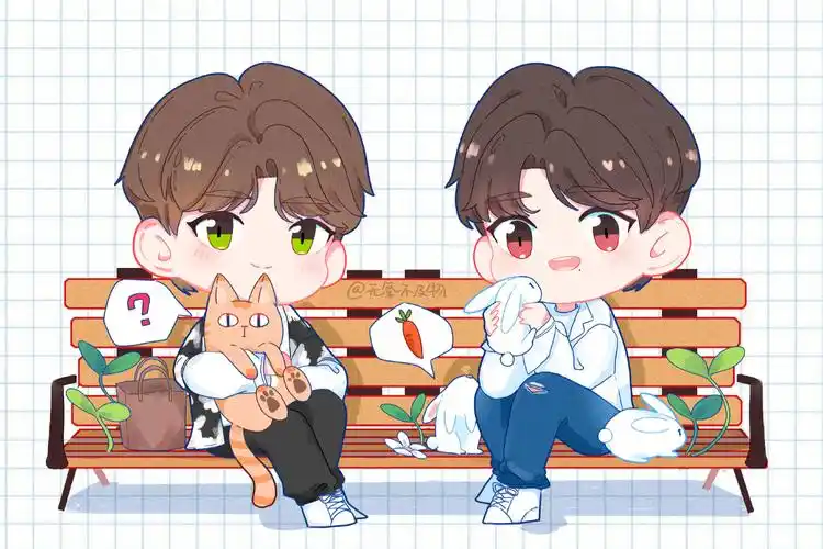 q版博君一肖 - 堆糖,美图壁纸兴趣社区