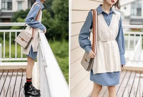 小个子女生的六套初秋穿搭,气质优雅又迷人,越活越高级