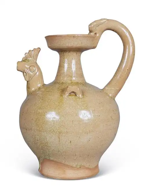 1230 洪州窑青瓷鸡首壶