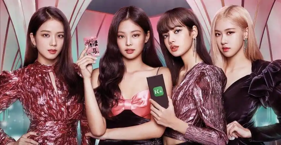 求blackpink四人团体照