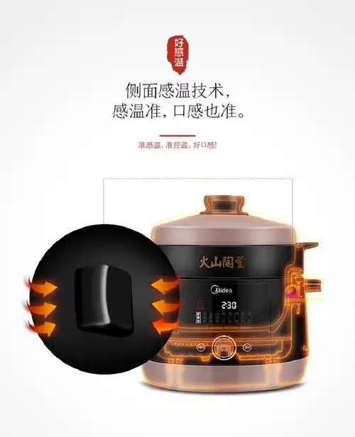 l大容量智能预约火山陶釜营养电炖盅煲汤锅 tgs40x 1锅2胆【图片 价格