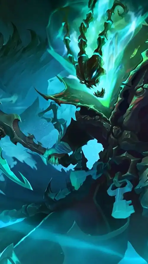 英雄联盟 lol 壁纸 魂锁典狱长 锤石 你是我的了. #英雄联盟