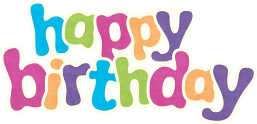 儿童生日快乐字体设计