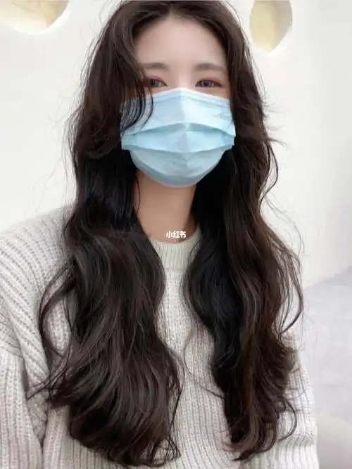 长发大卷大波浪中山烫发