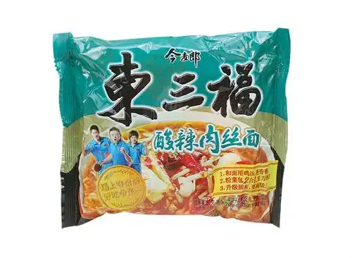 东三福酸辣肉丝面