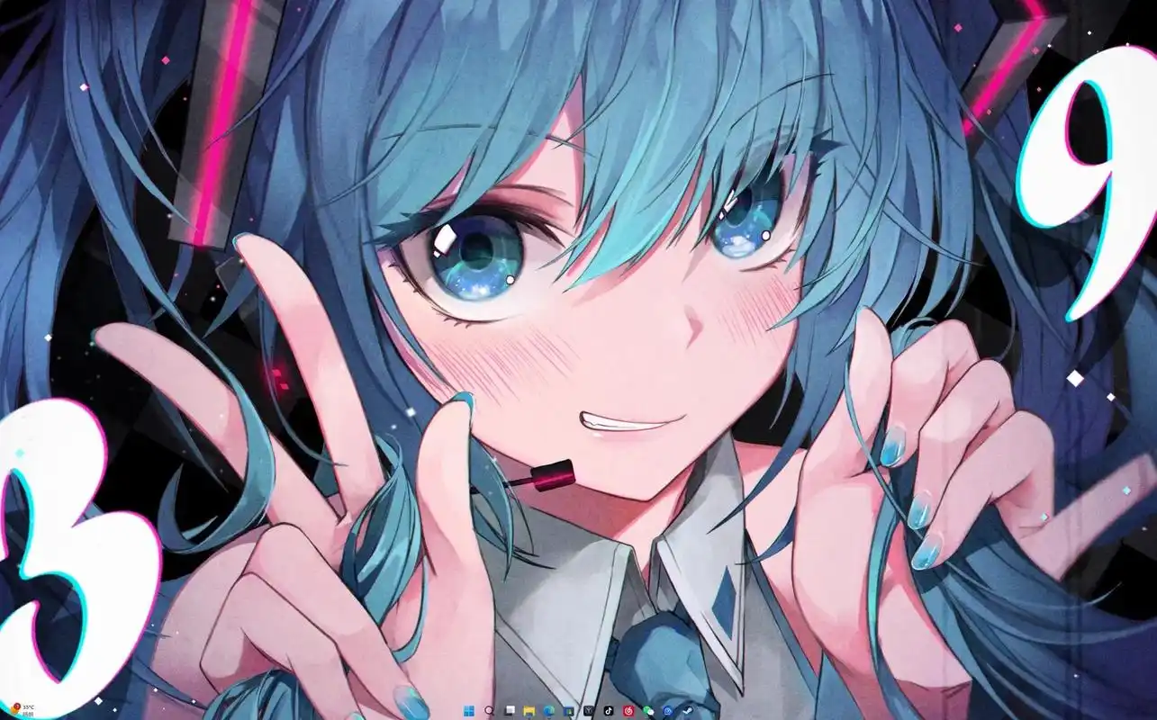 壁纸: 1.初音未来  2 - 抖音