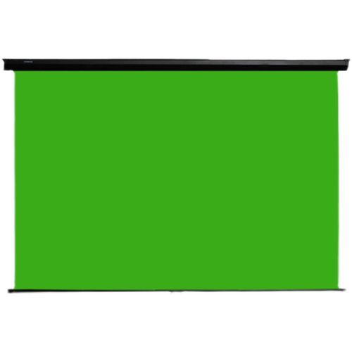 zvvo网红直播绿幕抠像背景演播室手拉式可升降幕布