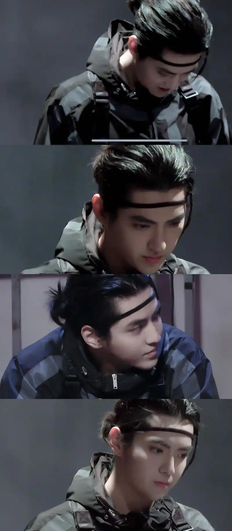 吴亦凡小辫加细发带轻松hold抹额变翩翩公子