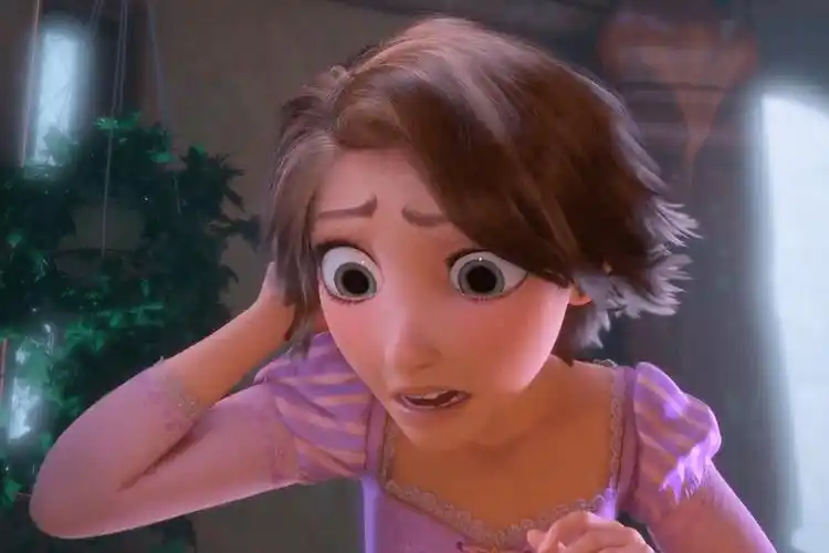 为了不让乐佩失去自由,他剪掉了乐佩的头发《魔发奇缘》