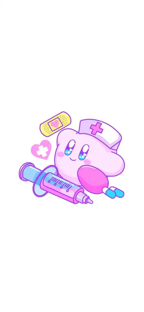 星之卡比/超可爱卡通手机壁纸