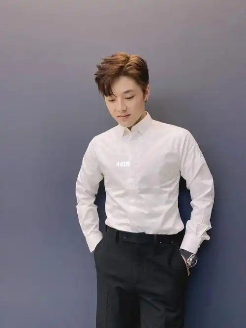 绅士们|男生发型 韩式二八分