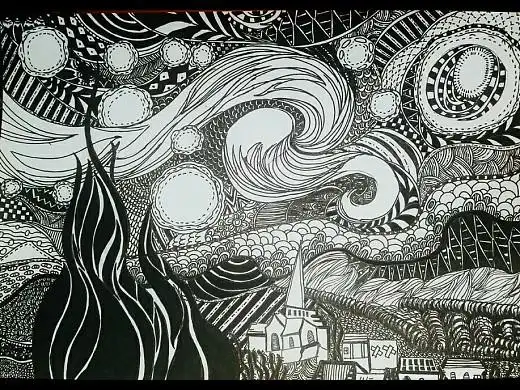 黑白装饰画_创意设计作品图片素材-站酷zcool