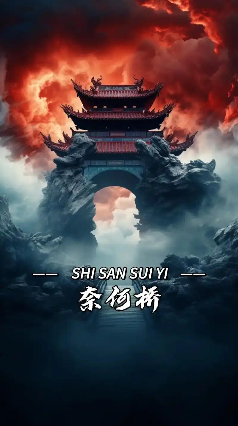 ai阴间第十三站-忘川河,奈何桥.传说过了枉si城之后就会来 - 抖音