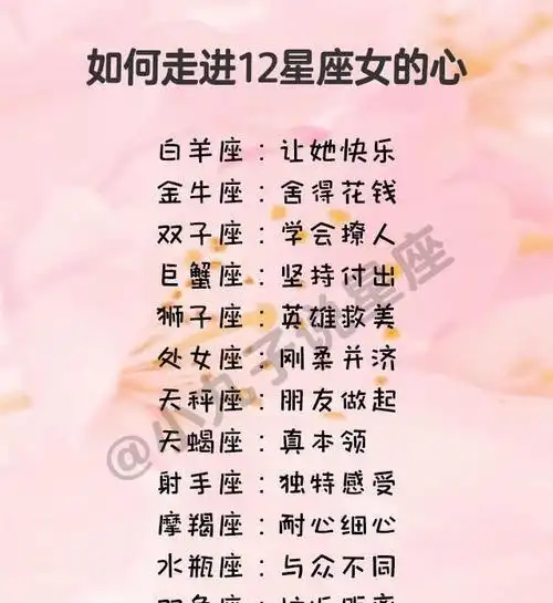 12星座疯狂想念一个人的表现,如何走进12星座女的心?
