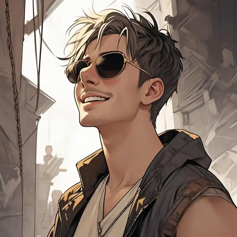 今天整理了一组戴墨镜的男生头像,每张都散发着独特的魅力.