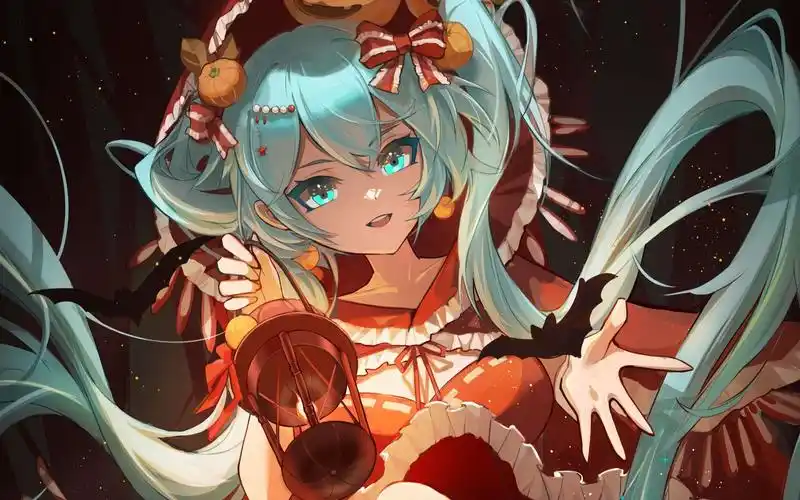 【板绘】万圣节miku