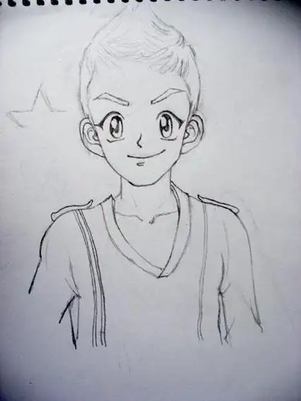 帅气男孩自画像简笔画帅气动漫王俊凯怎么画有关帅气的男生简笔画的