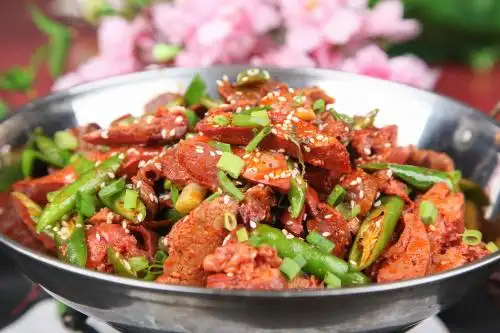 干锅鸡杂 香辣鸡胗